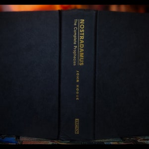 NOSTRADAMUS Book Complete Prophecies 961 Pages UFO&#39;S Astrology Book Prophecy Vintage Divination Book Blavatsky