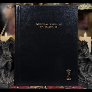 MEDIEVAL GRIMOIRE Occult Spell Book Necromancy Witchcraft &quot;Very Rare&quot; Astrology Herbal Lore Angel Invocation Metaphysical Magic Divination