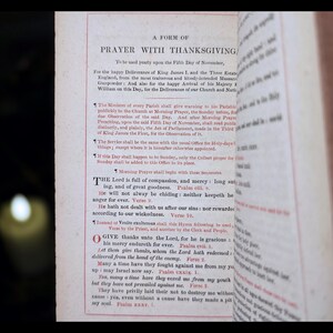 1849 Holy Prayer Book Old New Testament Spiritual Antique Catholic Christian Book Psalms