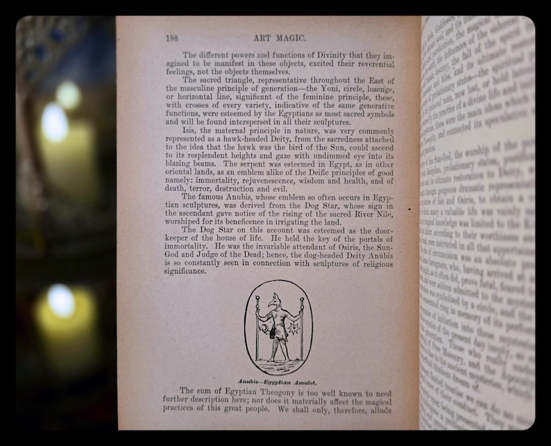 1898 Art Magic Spiritism Occult Book Witchcraft Freemasonry Astrology Magic Grimoire