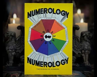 1973 Numerology Book Set: Vintage Occult Science, Astrology, and Alchemy