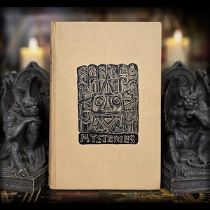 1909 Sacred Mysteries Atlantis Freemasonry Illuminati Occult Book Knights Templar Rosicrucian Book Secret Society Book Metaphysical Book