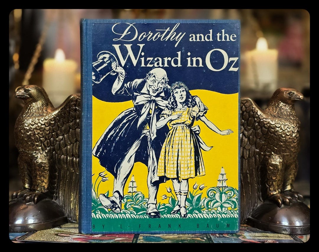 1908 Wizard of Oz Book: Antique John R. Neill Illustrations - Etsy