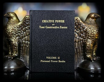 Creative Power Manifestation Self Help Book Spiritual Atkinson Hardcover Occult