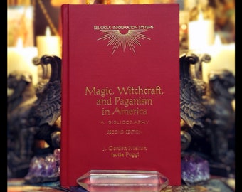 Vintage Witchcraft Book: Occult, Pagan Grimoire - Gem Mint Condition