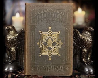 1854 Holy Prayer Book Spiritual Psalms of David Antique Bible Collectors Christian Catholic