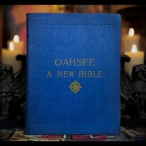 1947 OCCULT BIBLE Metaphysical Book Reincarnation The Zodiac Mythology (Rare) Angels Prophecy Oracles Antique Vintage Esoteric Clairvoyance