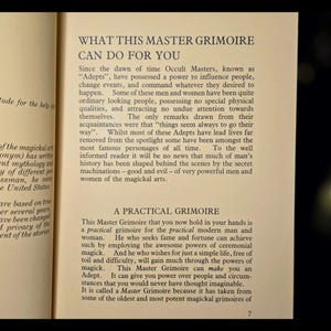 MASTER GRIMOIRE Witchcraft Spell Occult Book of Shadows Necromancy (Rare) Magic Divination Alchemy Witch Cabbala Kabbalah Occultism Gift