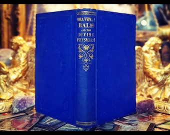 1858 Divine Physician Spiritual Book Antique Occult Book Catholic Christian Bible Collectors