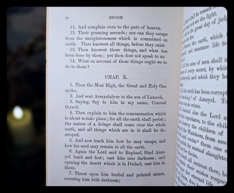 Book of Enoch Ethiopian Bible Astrology Angels Sorcery Divination Occult Spiritual zdjęcie 6