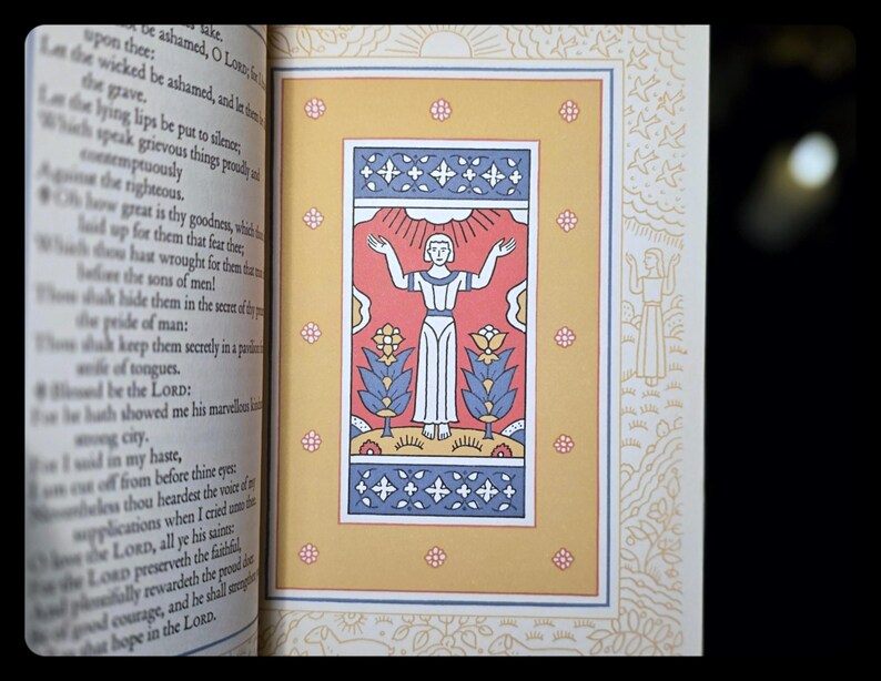 Book of Psalms King James Bible Old Testament Psalter Jesus Christ Christian Catholic Spiritual