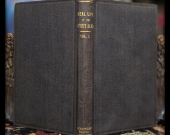 1870 Spirit Land Book, Occult Life After Death, Metaphysical Spiritualism