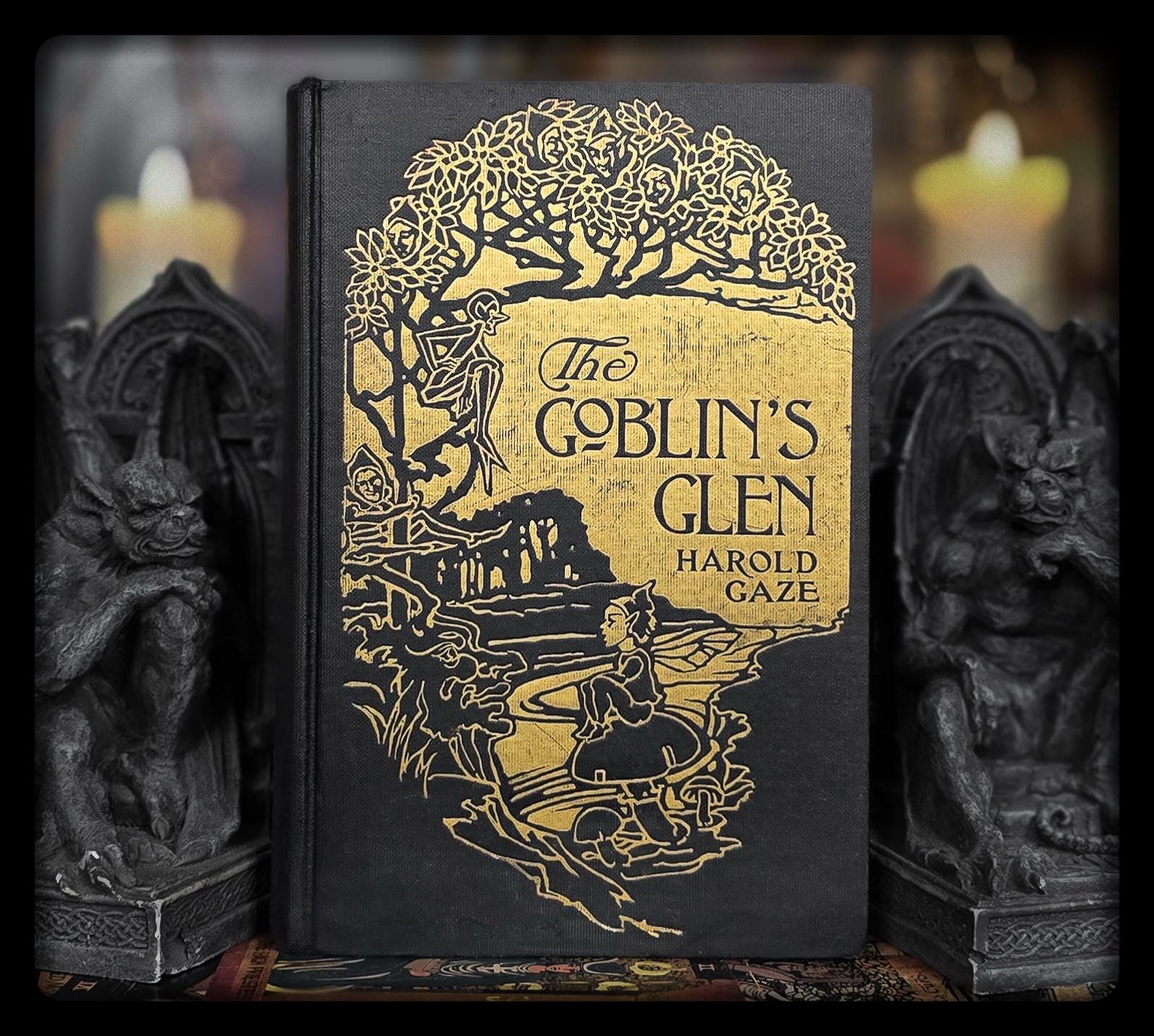 1924 Goblins Glen Fairy Book, 1st Edition, Occult Mythology - Etsy