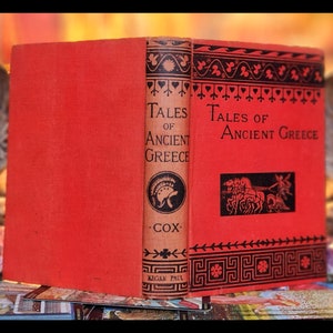 1904 GREEK MYTHOLOGY Zeus Beowulf Tales of Ancient Greece Gorgeous Condition