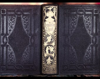 1864 WITCHES GHOSTS LEGENDS Ingoldsby Legends Magic Occult (Very Rare 159 Years Old) Antique Vintage Occult Book Witch Book Mythology Book