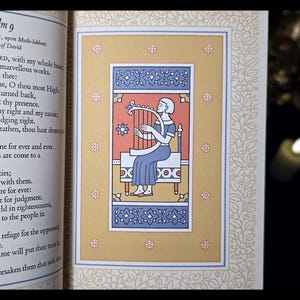 Book of Psalms King James Bible Old Testament Psalter Jesus Christ Christian Catholic Spiritual