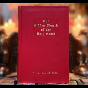 THE HOLY GRAIL Book Freemasonry Knights Templar Mysticism Magic Merlin The Hidden Church Masonic Masonry Secret Societies Occult Book