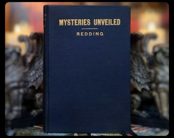 1896 Mysteries Unveiled Ancient Egypt The Zodiac Ark of the covenant Occult Book
