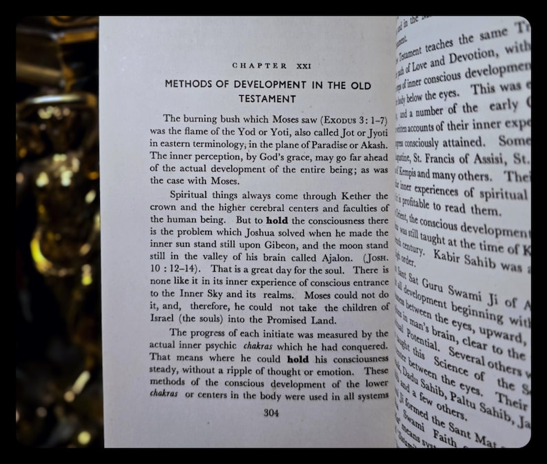 MYSTIC BIBLE Occult Metaphysical Freemasonry Kabbalah Reincarnation Atlantis Mythology Antique Vintage Esoteric Cabala Spiritual Gift
