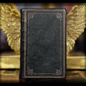 1868 King James Holy Bible: Antique Leather-Bound, Old & New Testament