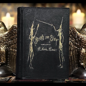 1873 Beyond The Snow Occult Witchcraft Magic Sorcery Fairy Tale Book Witch Antique Art Mythology  Vintage Gift Salem Metaphysical Occultism