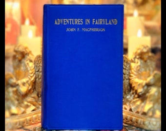 1924 ADVENTURES IN FAIRYLAND Witches "Very Rare" English Fairy Tales