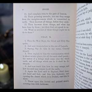 Book of Enoch Ethiopian Bible Astrology Angels Sorcery Divination Occult Spiritual
