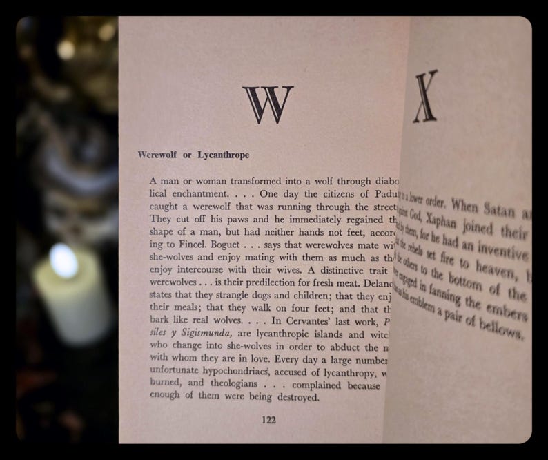 Witchcraft Book Occult Book Sorcery Magic Book Numerology Book Metaphysical Book Vampire Book Vintage Occultism Magick Mythology Book