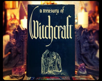 WITCHCRAFT DIVINATION MAGIC Occult Book Necromancy Sorcery Rare Herbal Lore *Scarce 1st edition&quot; Astrology Esoteric Occultism Vintage Gift