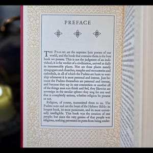 Book of Psalms King James Bible Old Testament Psalter Jesus Christ Christian Catholic Spiritual