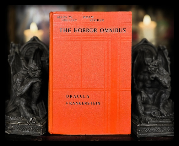 1939 Dracula Frankenstein 1st Edition Thus Horror Omnibus Book