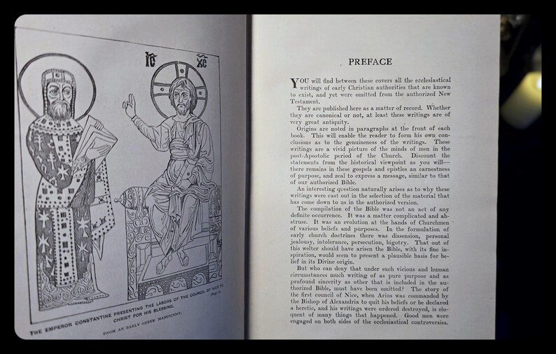 1926 Lost Books of The Bible Enoch Giants Spiritual Occult Metaphysical Book Christian Catholic