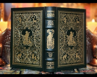 Irish Fairy Tales & Folklore Book: W.B. Yeats, Leather Bound - Etsy