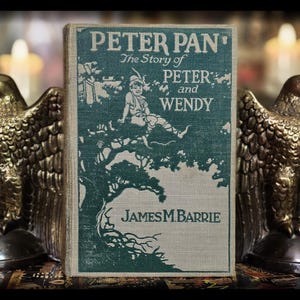1911 PETER PAN Primera Edición Así Antiguo Peter y Wendy Nunca Jamás Libro Coleccionistas Arte Obra de arte Regalo 1er Cuento de Hadas Hadas Cuento de Hadas