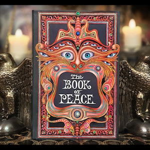 Book of Peace Occult Book Metaphysical Book Spiritual Alchemy Vintage Meditation Self Help Healing Art Spirituality Hippie Gift