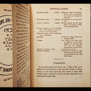 SPIRITUAL CLAIRVOYANCE Astrology "Very Rare" Angelic Invocation Antique Vintage Magic Book Occult Science Divination Esoteric Book