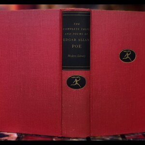1938 EDGAR ALLAN POE Every Poem & Story by Poe The Raven (Over 1000 Pages) 125+ Poems/Tales Poetry Book Edgar Allen Poe Book Antique Vintage