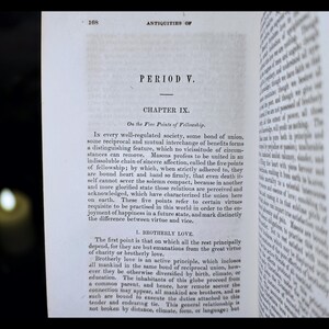 1855 Masonic Book Occult Enoch Secret Society Druid Antique Freemasonry Mythology Illuminati genre