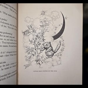 1910 Star People Fairy Tale Book Zodiac Astrology Antique Greek Mythology Book Astronomy Magic Art Artwork