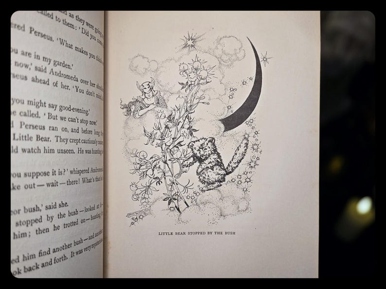 1910 Star People Fairy Tale Book Zodiac Astrology Antique Greek Mythology Book Astronomy Magic Art Artwork