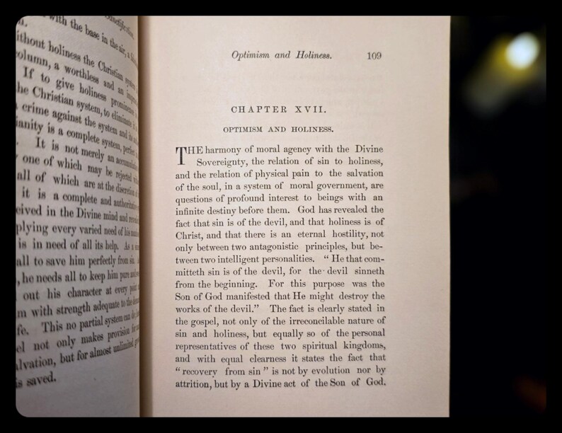1895 Spiritual Book Enoch Signed Bible Genre Christian Jesus Entire Sanctification Rev W. Jones