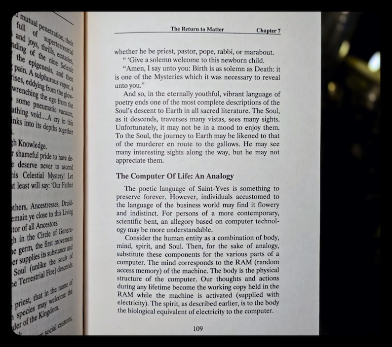Reincarnation Occult Rosicrucian Metaphysical Spiritual Alchemy Book Vintage Egyptian Mythology Past Lives Life After Death Druids Esoteric