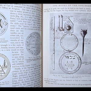 WITCHCRAFT MAGIC Occult Book Sorcery Divination Necromancy Astrology Metaphysical Esoteric Book Clairvoyance Witch Alchemy Gift Book