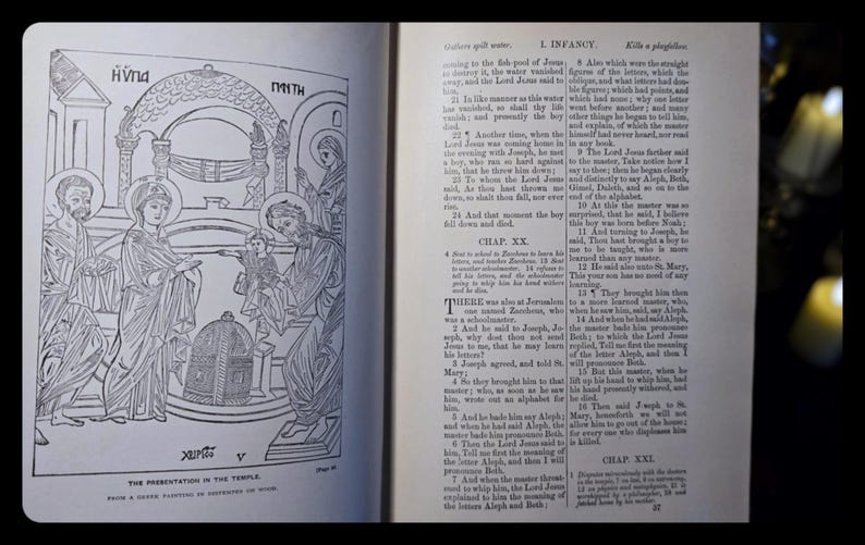 1926 Lost Books of The Bible Enoch Giants Spiritual Occult Metaphysical Book Christian Catholic