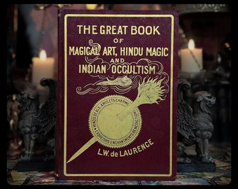 1939 Occult Magic Book Witchcraft Sorcery Alchemy Necromancy Metaphysical