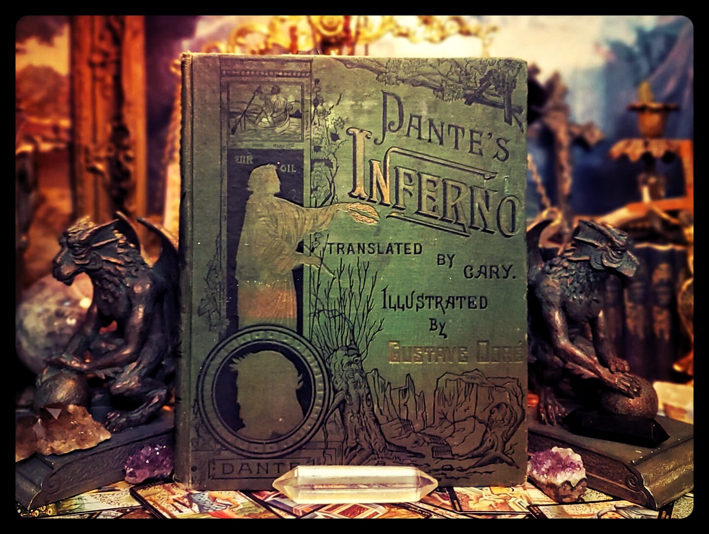 1901 Book Dantes Inferno Illustrated By Gustave