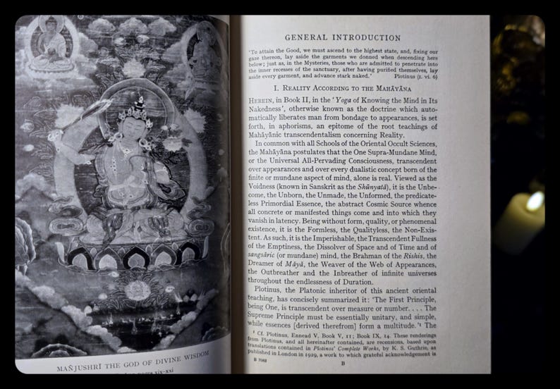 1954 Tibetan Book of Liberation Astrology Metaphysical Self Help Buddhism Occult