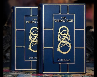 1889 Vikings Book Set, Norse Mythology, Magic, 1st Edition