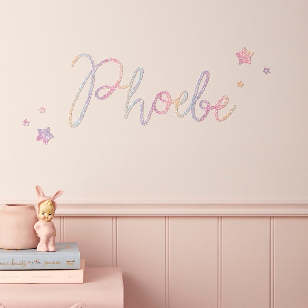 Rainbow Wall Sticker Etsy