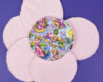 Punzie Reusable Cloth Facial Rounds - Set of 6